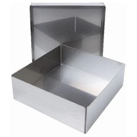 fabricated aluminum box|aluminum box no lid.